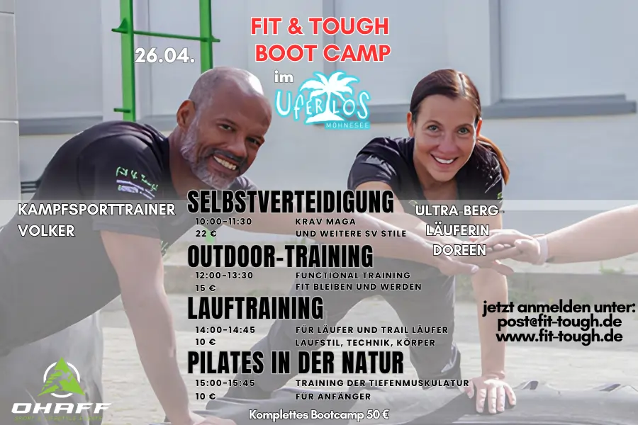 Fit & tough boot camp( (Querformat))